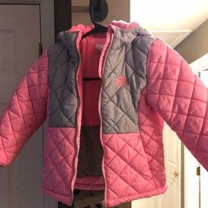 4t girls winter coat with hood Zero X